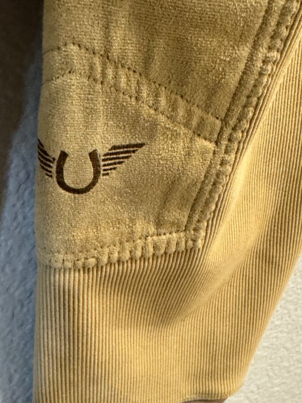 TuffRider Ribbed Knee Patch Breeches - Picture 3 of 3